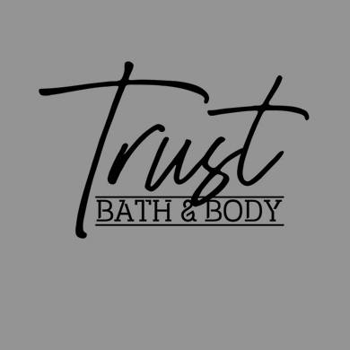 Trust bath and body logo design